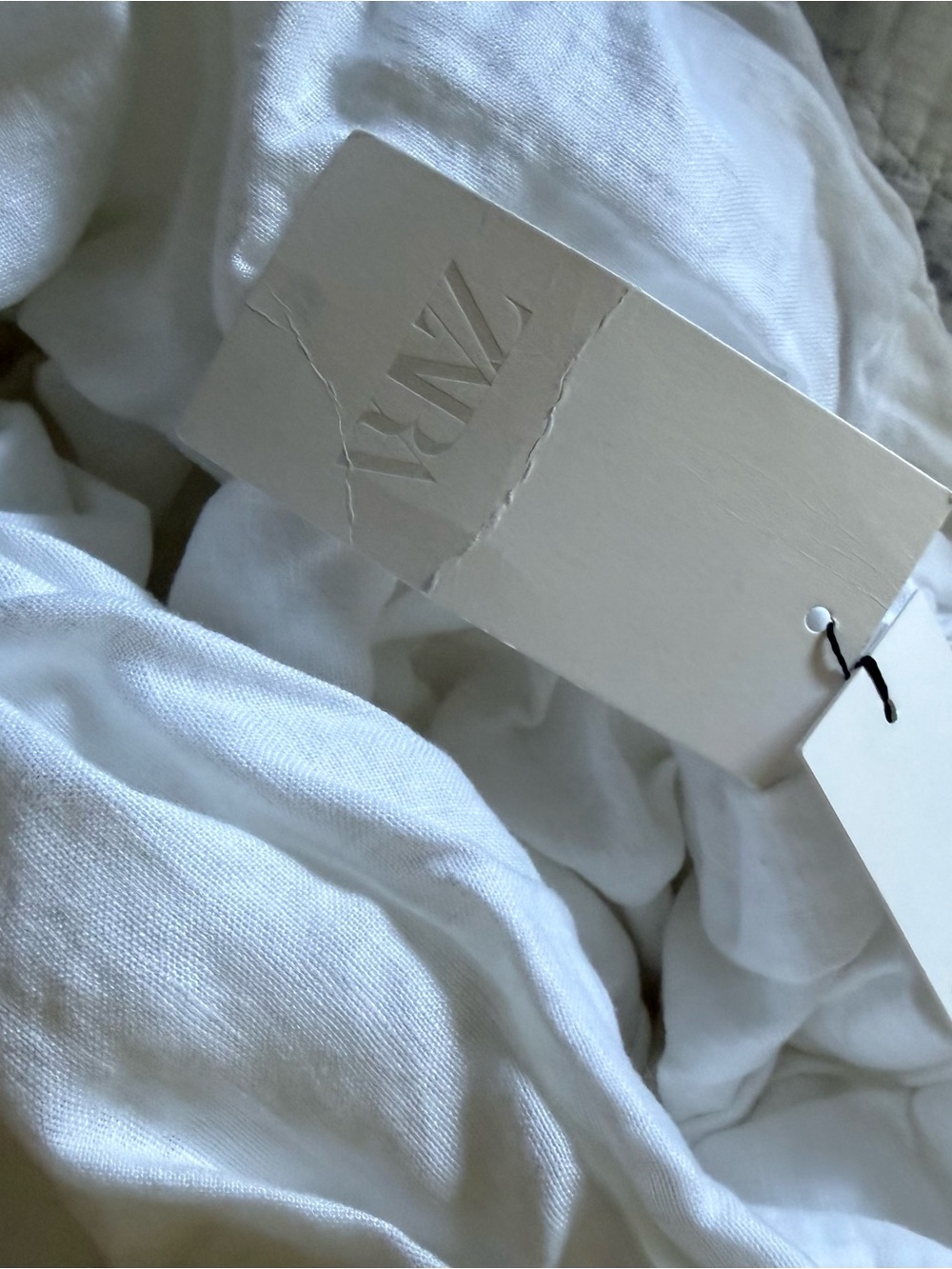 Zara White Off-Shoulder Maxi Dress - Picture 6 of 6